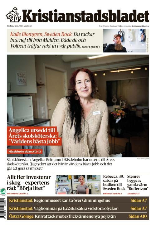 Kristianstadsbladet 2.6.2026