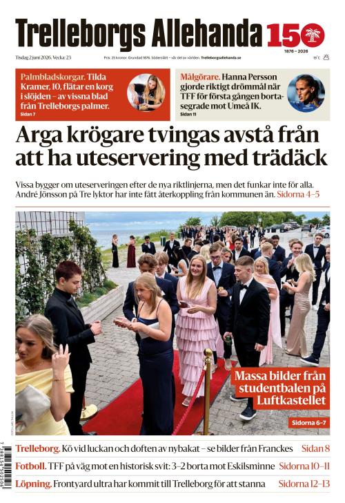Trelleborgs Allehanda 2.6.2026