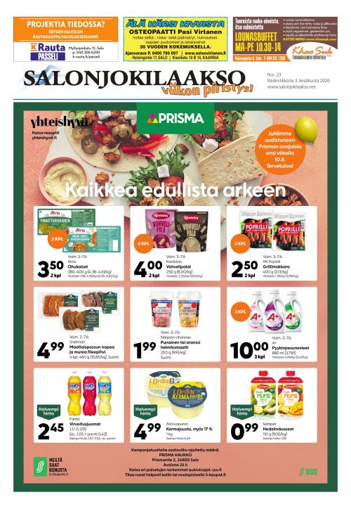 Salonjokilaakso 3.6.2026