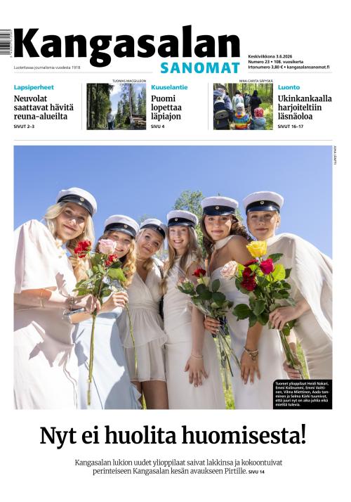 Kangasalan Sanomat 3.6.2026
