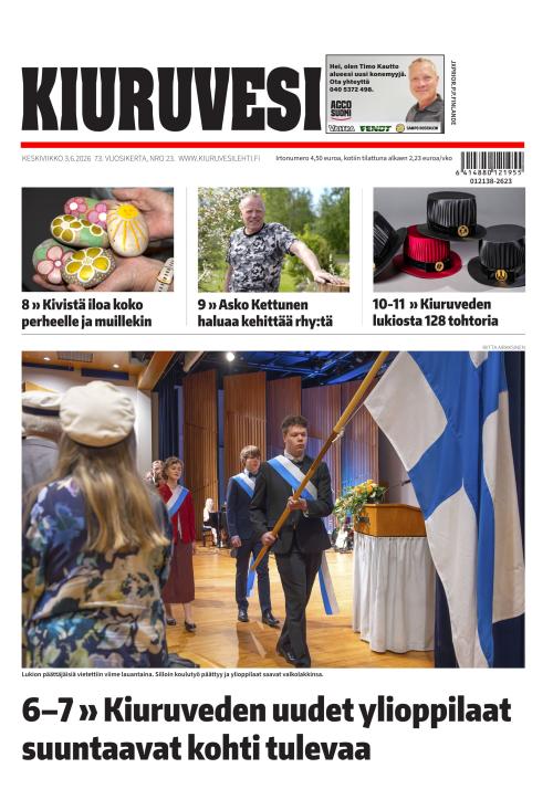 Kiuruvesi-lehti 3.6.2026