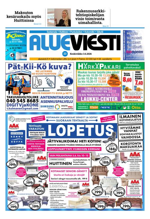 Alueviesti 3.6.2026
