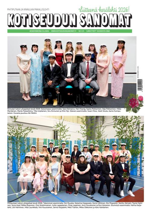 Kotiseudun Sanomat 3.6.2026
