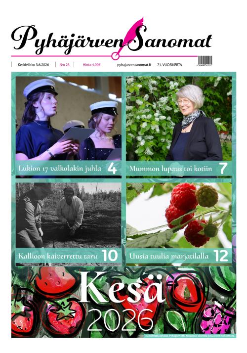 Pyhäjärven Sanomat 3.6.2026