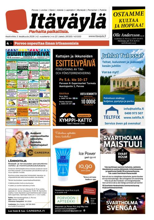 Itäväylä 3.6.2026