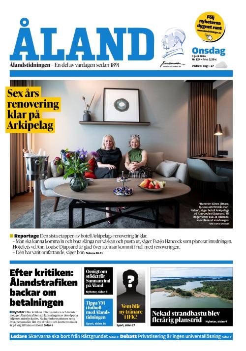 Ålandstidningen 3.6.2026
