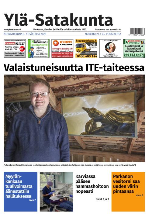 Ylä-Satakunta 3.6.2026