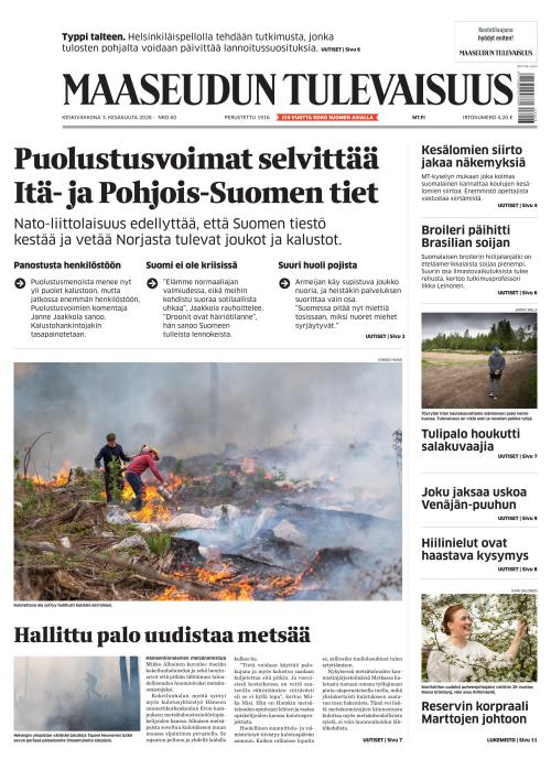 Maaseudun Tulevaisuus 3.6.2026