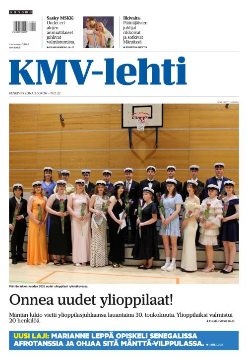 KMV-lehti 3.6.2026
