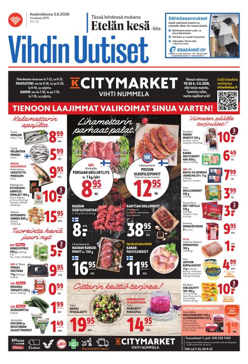 Vihdin uutiset 3.6.2026