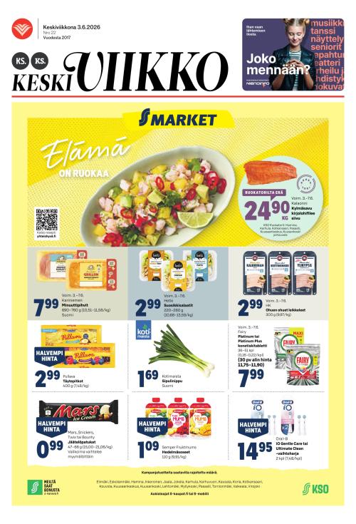 KS Keskiviikko (Kouvolan Sanomat ja Kymen Sanomat -liitteet) 3.6.2026