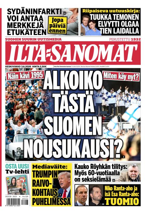 Ilta-Sanomat 3.6.2026