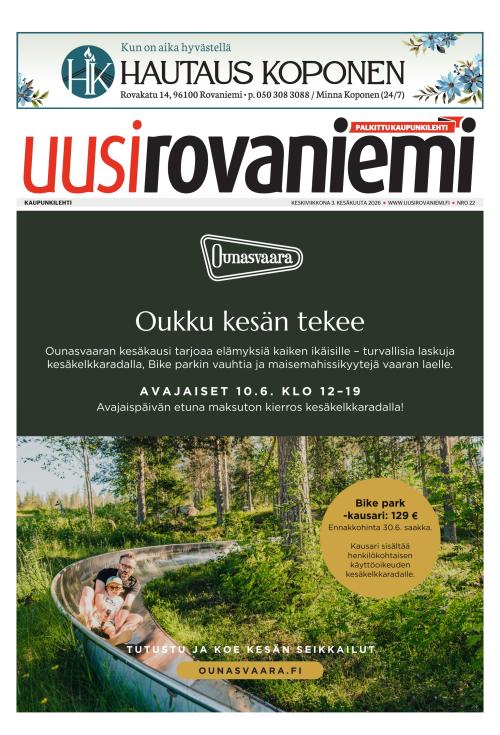 Uusi Rovaniemi 3.6.2026