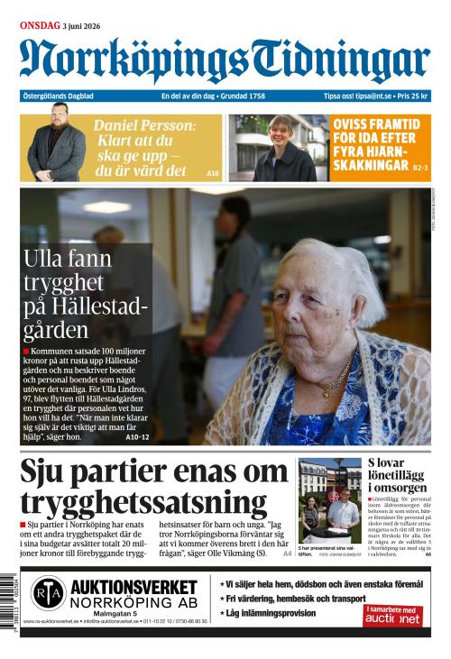 Norrköpings Tidningar 3.6.2026