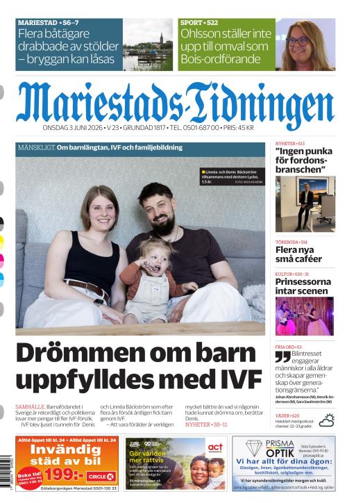 Mariestads-Tidningen 3.6.2026