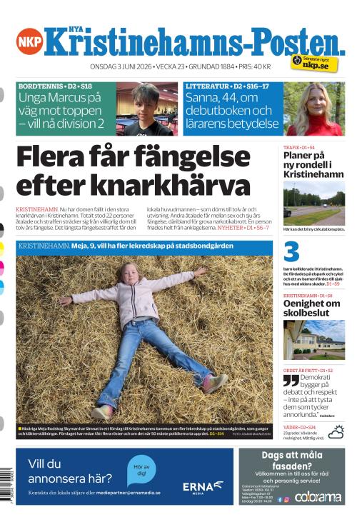Nya Kristinehamns-Posten 3.6.2026