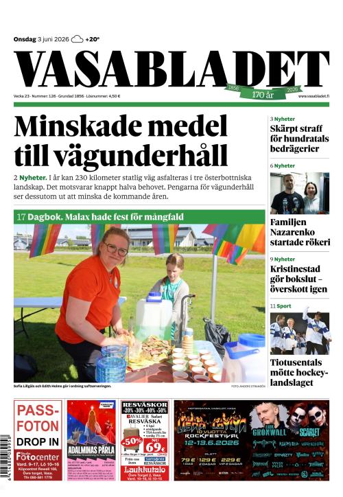 Vasabladet 3.6.2026