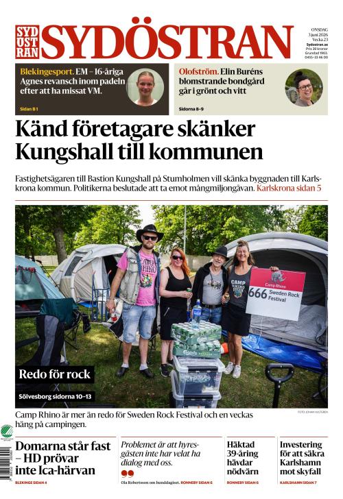 Sydöstran 3.6.2026