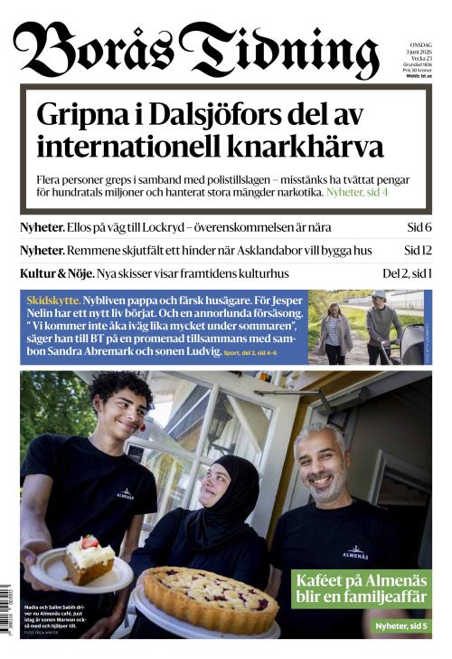 Borås Tidning 3.6.2026