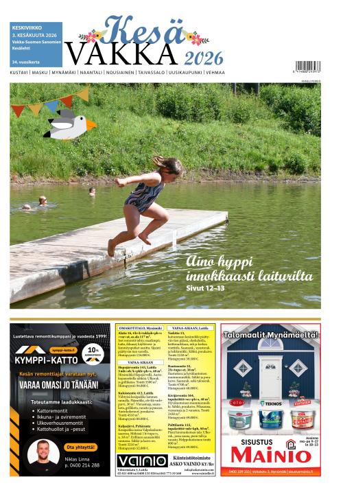 Vakka-Suomen Sanomat 3.6.2026