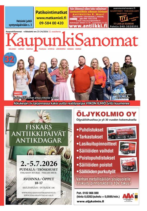 Kaupunkisanomat 5.6.2026