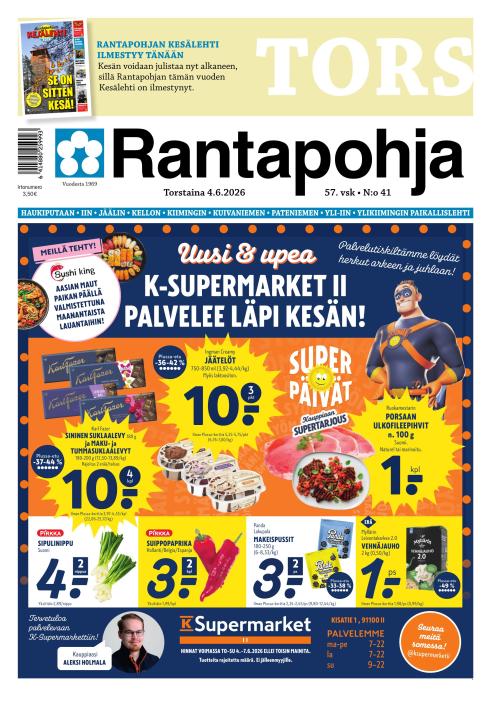 Rantapohja 4.6.2026