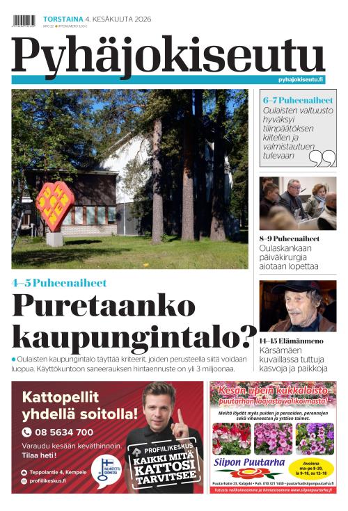 Pyhäjokiseutu 4.6.2026