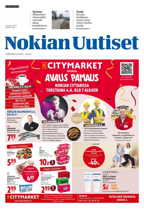 Nokian Uutiset 4.6.2026