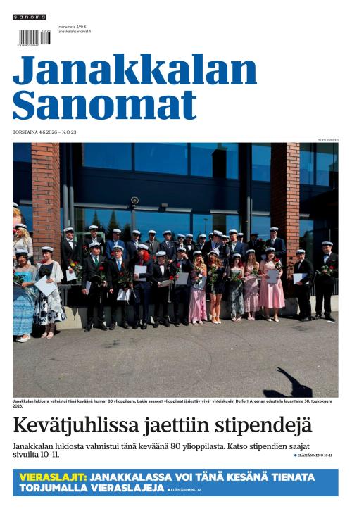 Janakkalan Sanomat 4.6.2026