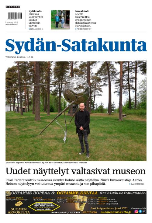 Sydän-Satakunta ja Jokilaakso 4.6.2026