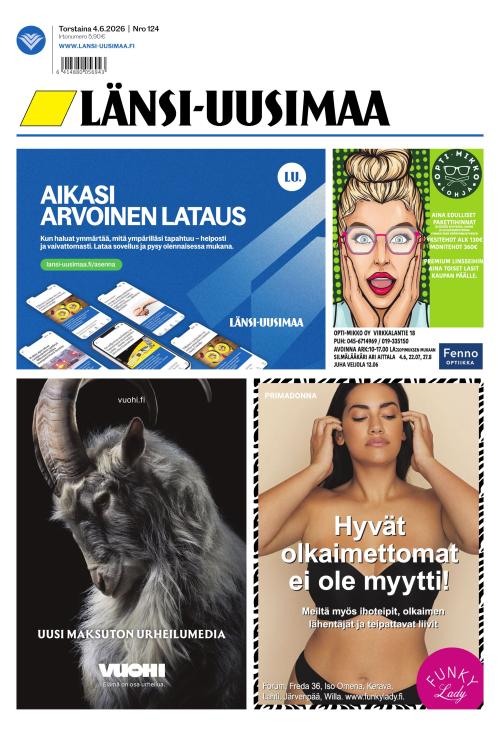 Länsi-Uusimaa 4.6.2026