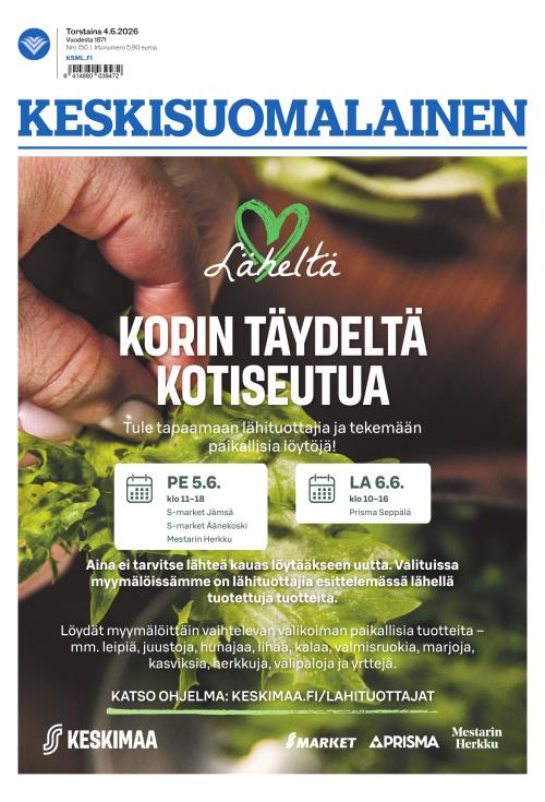 Keskisuomalainen 4.6.2026