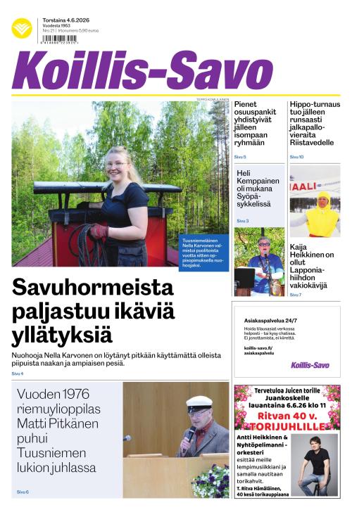 Koillis-Savo 4.6.2026