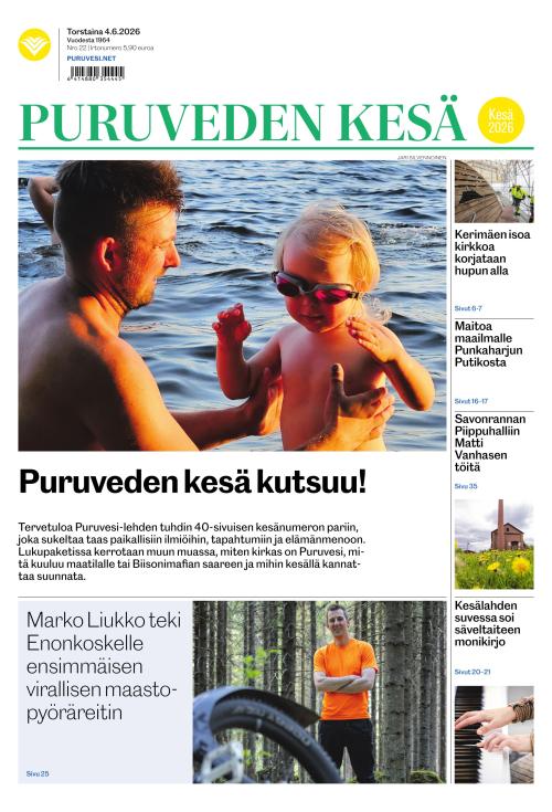 Puruvesi-lehti 4.6.2026
