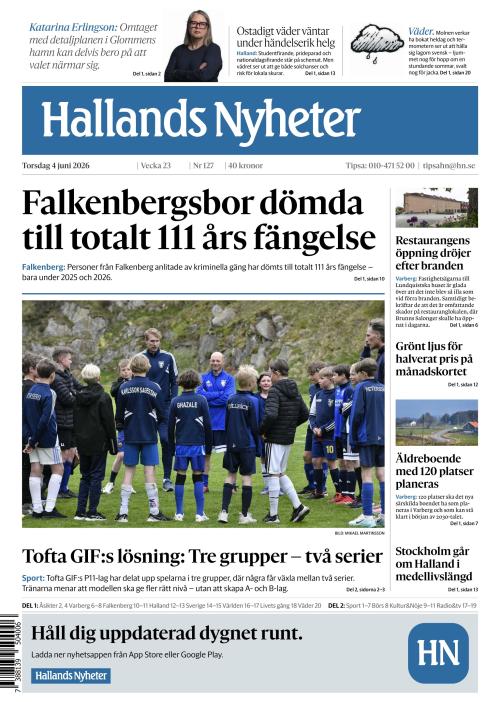 Hallands Nyheter 4.6.2026