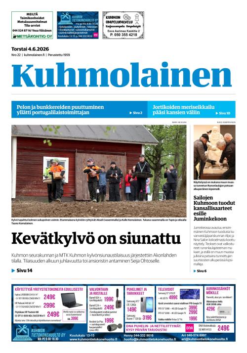 Kuhmolainen 4.6.2026