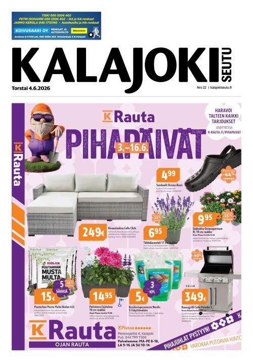 Kalajokiseutu 4.6.2026
