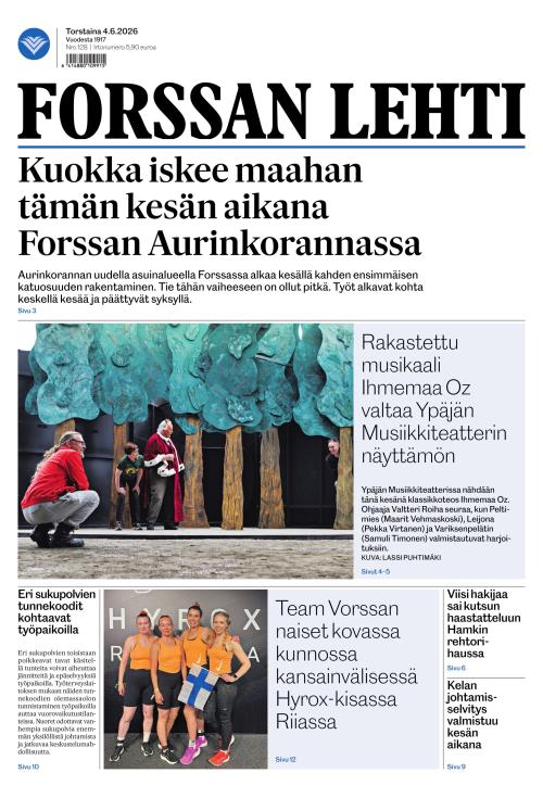 Forssan Lehti 4.6.2026