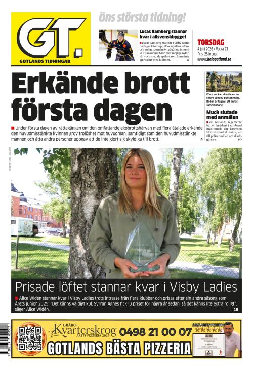 Gotlands Tidningar 4.6.2026