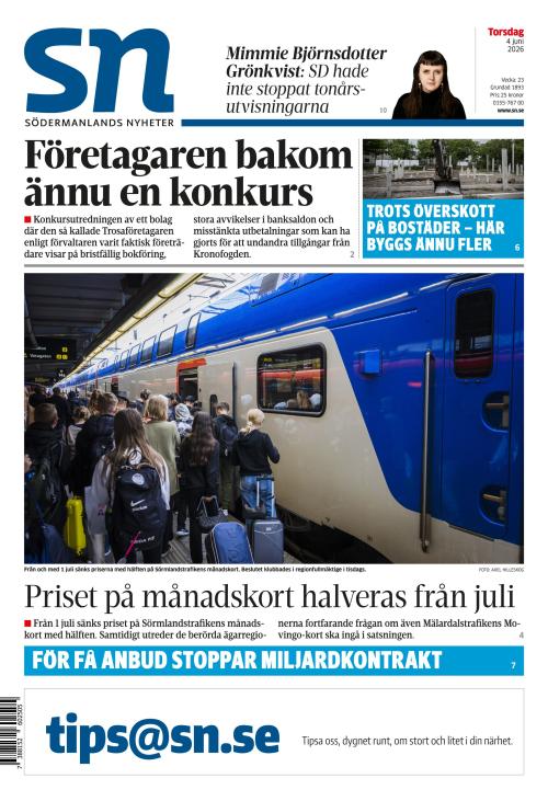 Södermanlands Nyheter 4.6.2026