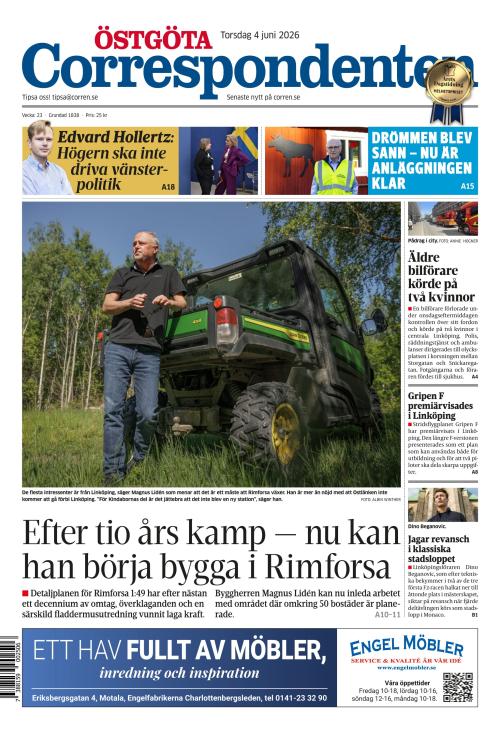 Östgöta Correspondenten 4.6.2026