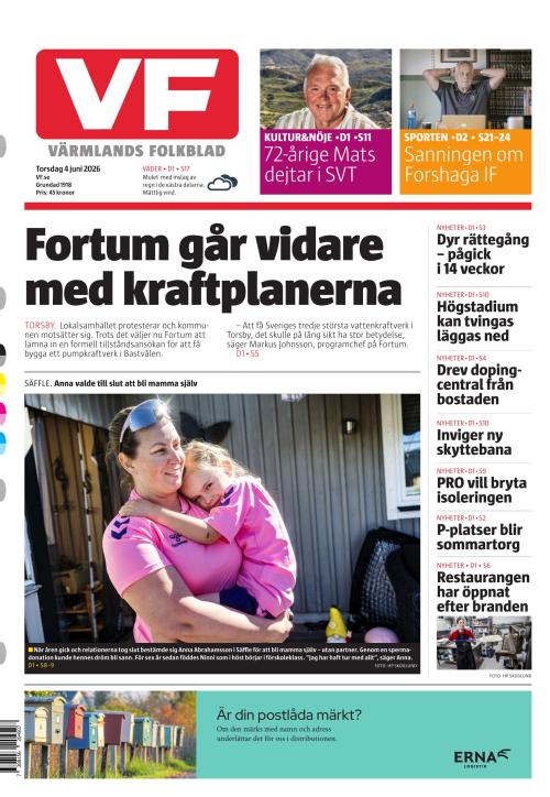 Värmlands Folkblad 4.6.2026