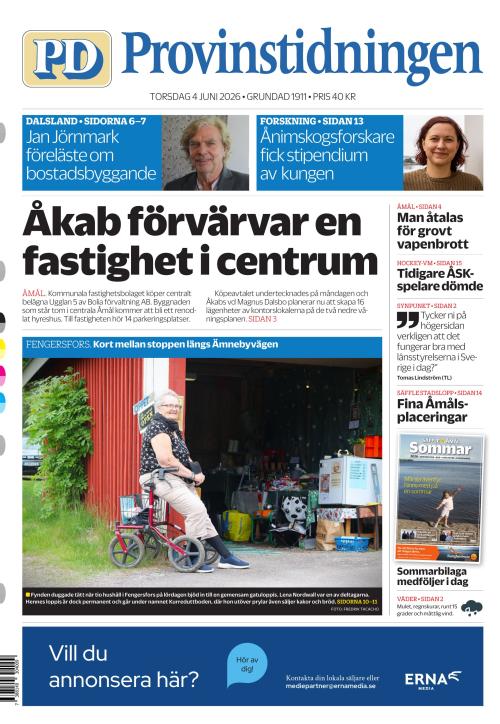 Provinstidningen Dalsland 4.6.2026