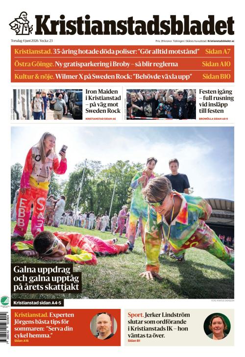 Kristianstadsbladet 4.6.2026