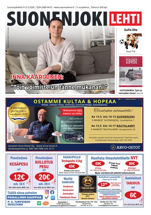 Suonenjokilehti 12.5.2026