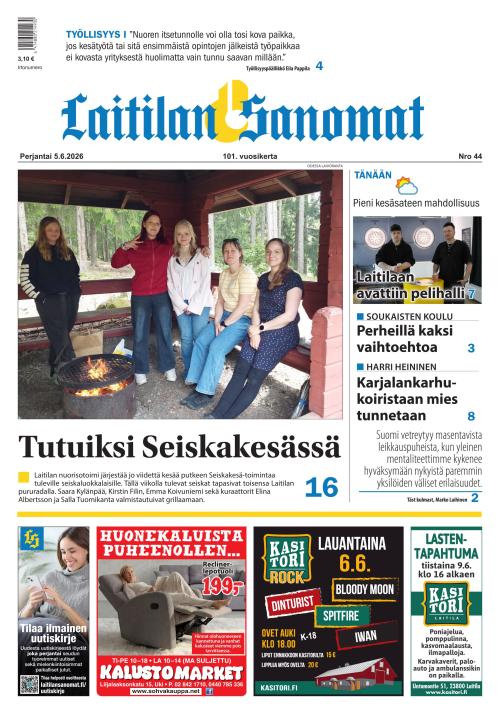 Laitilan Sanomat 5.6.2026