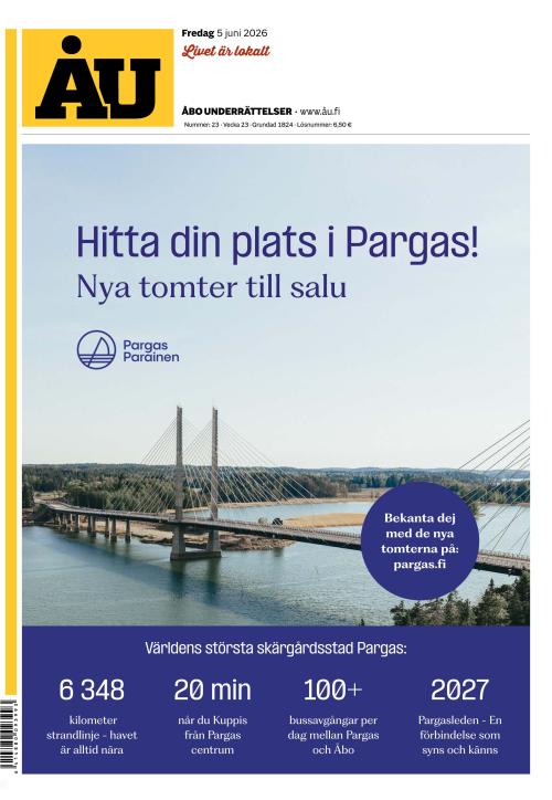 Åbo Underrättelser 5.6.2026