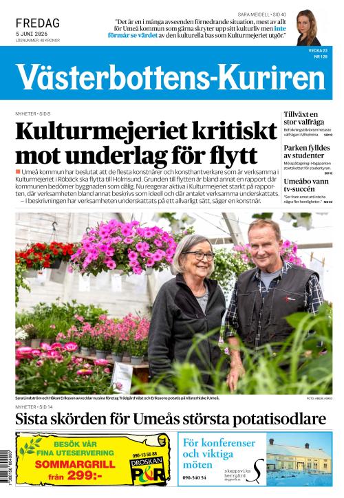 Västerbottens-Kuriren (SE) 5.6.2026