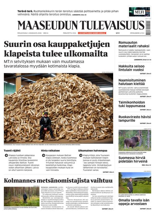 Maaseudun Tulevaisuus 5.6.2026