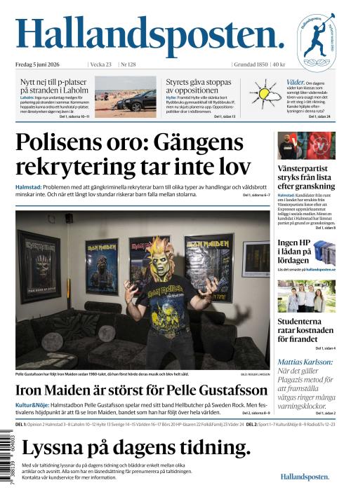Hallandsposten 5.6.2026